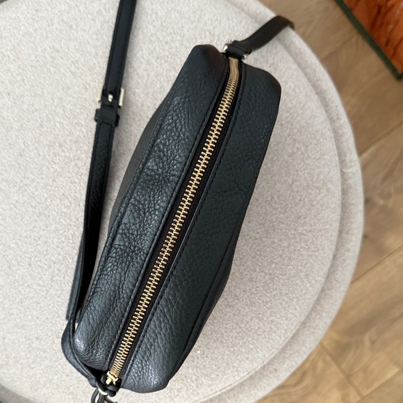 Kate Spade Black Pebbled Leather Crossbody Bag - Picture 4 of 10